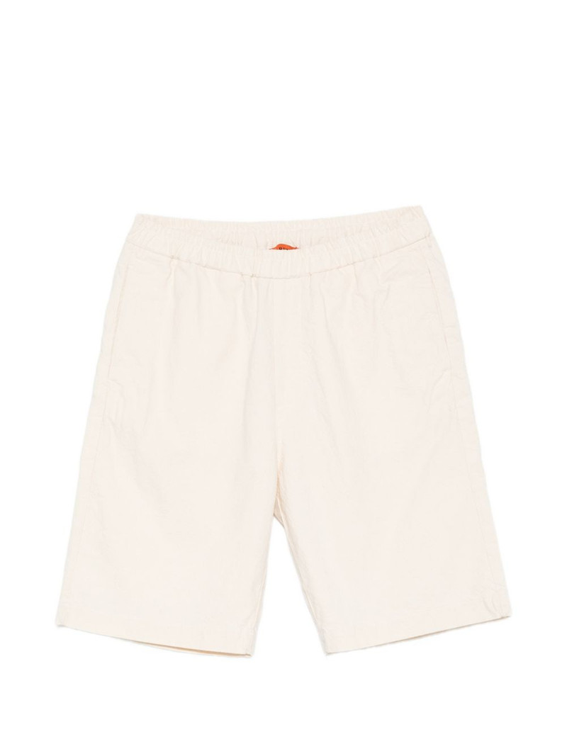 elasticated-waistband shorts 1