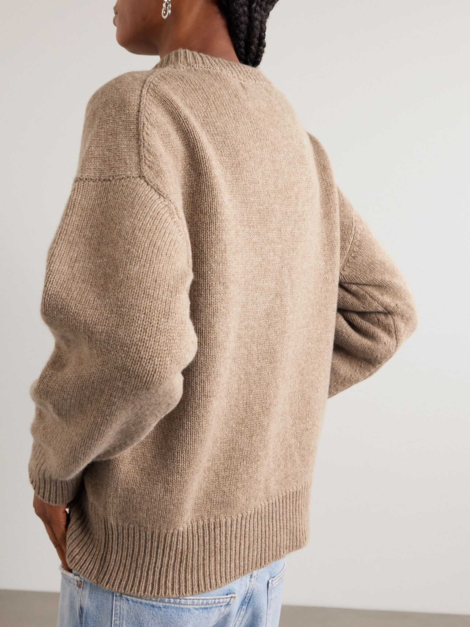 Balla wool sweater Light brown - 3
