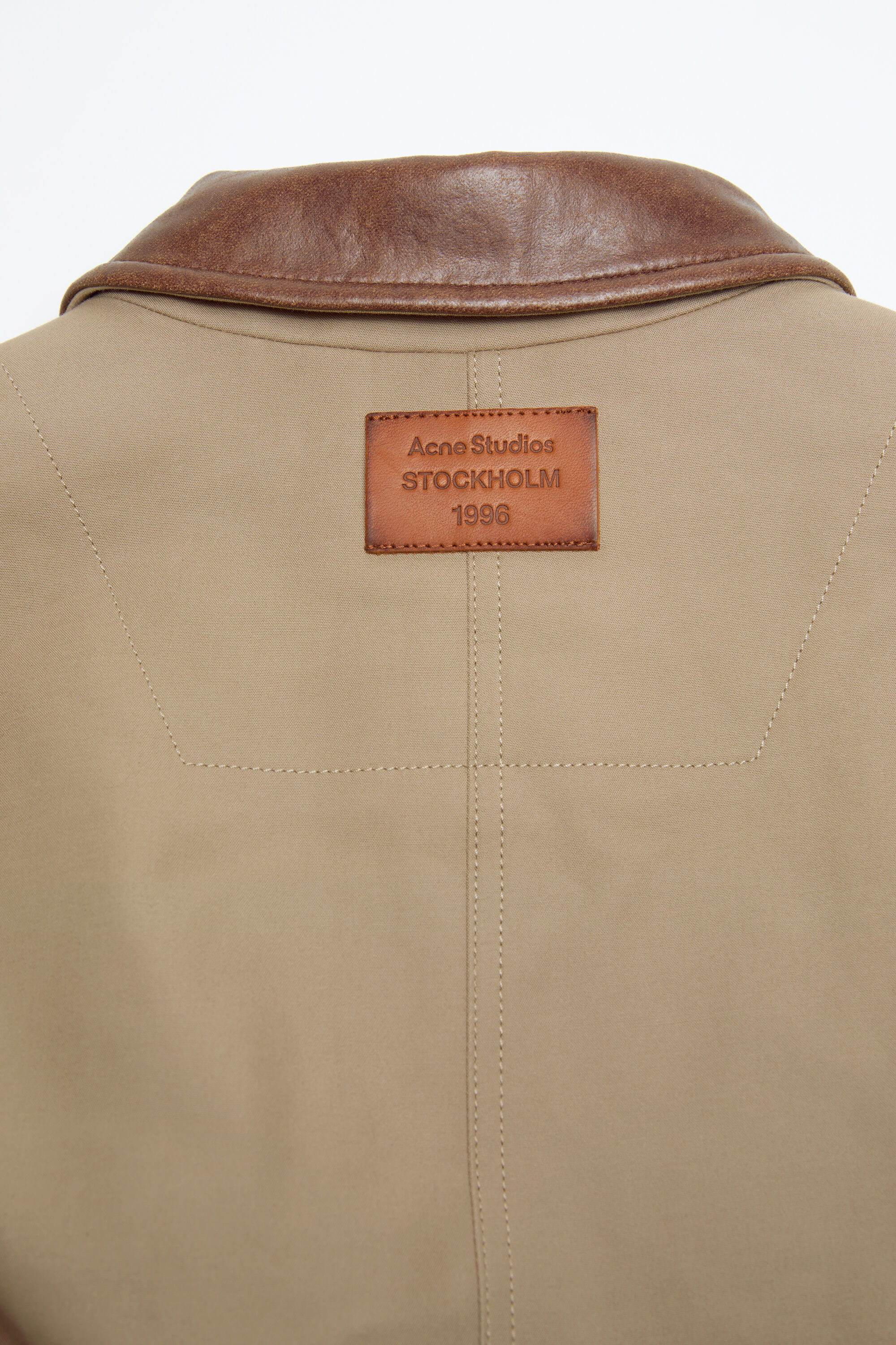 Twill jacket - Khaki beige - 5
