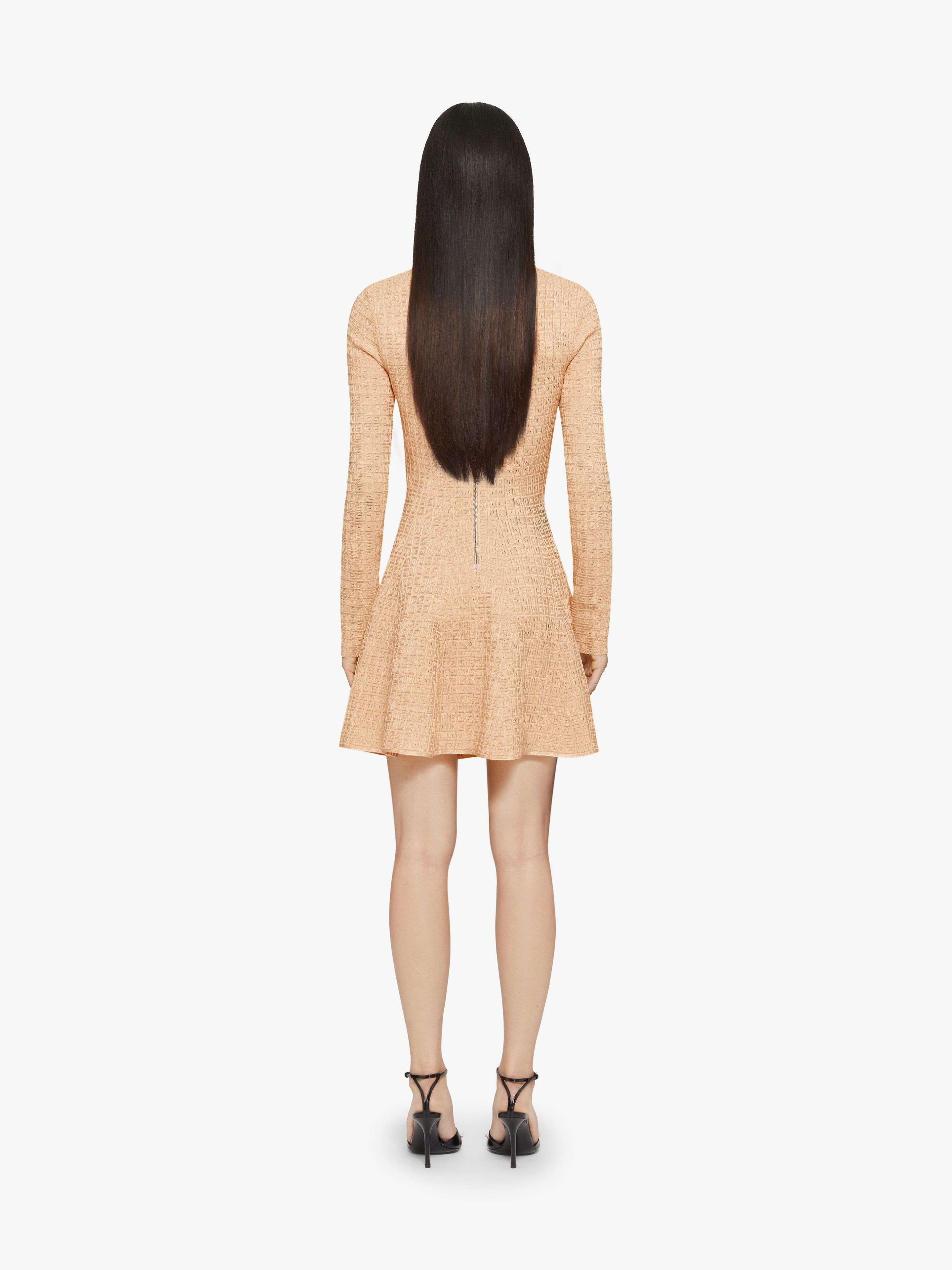 DRESS IN MINI 4G JACQUARD - 4