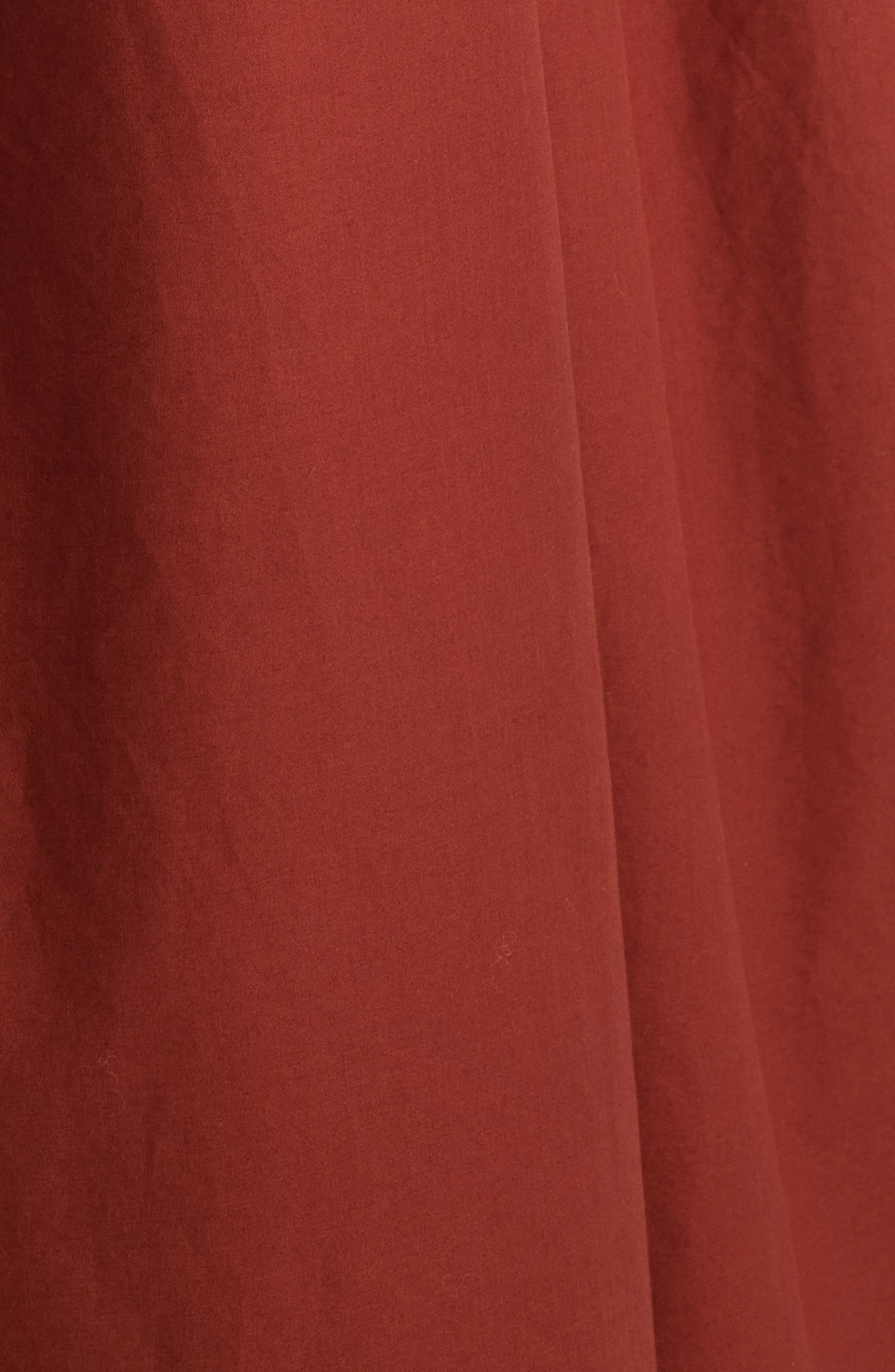 DÔEN Quinn Organic Cotton Poplin Maxi Dress in Amberwood at Nordstrom - 6