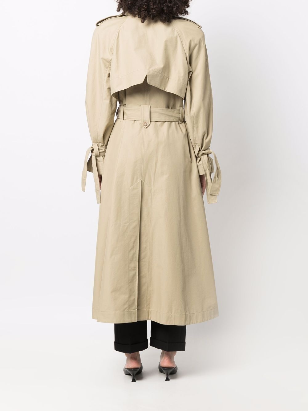 double-breasted trench coat - 4