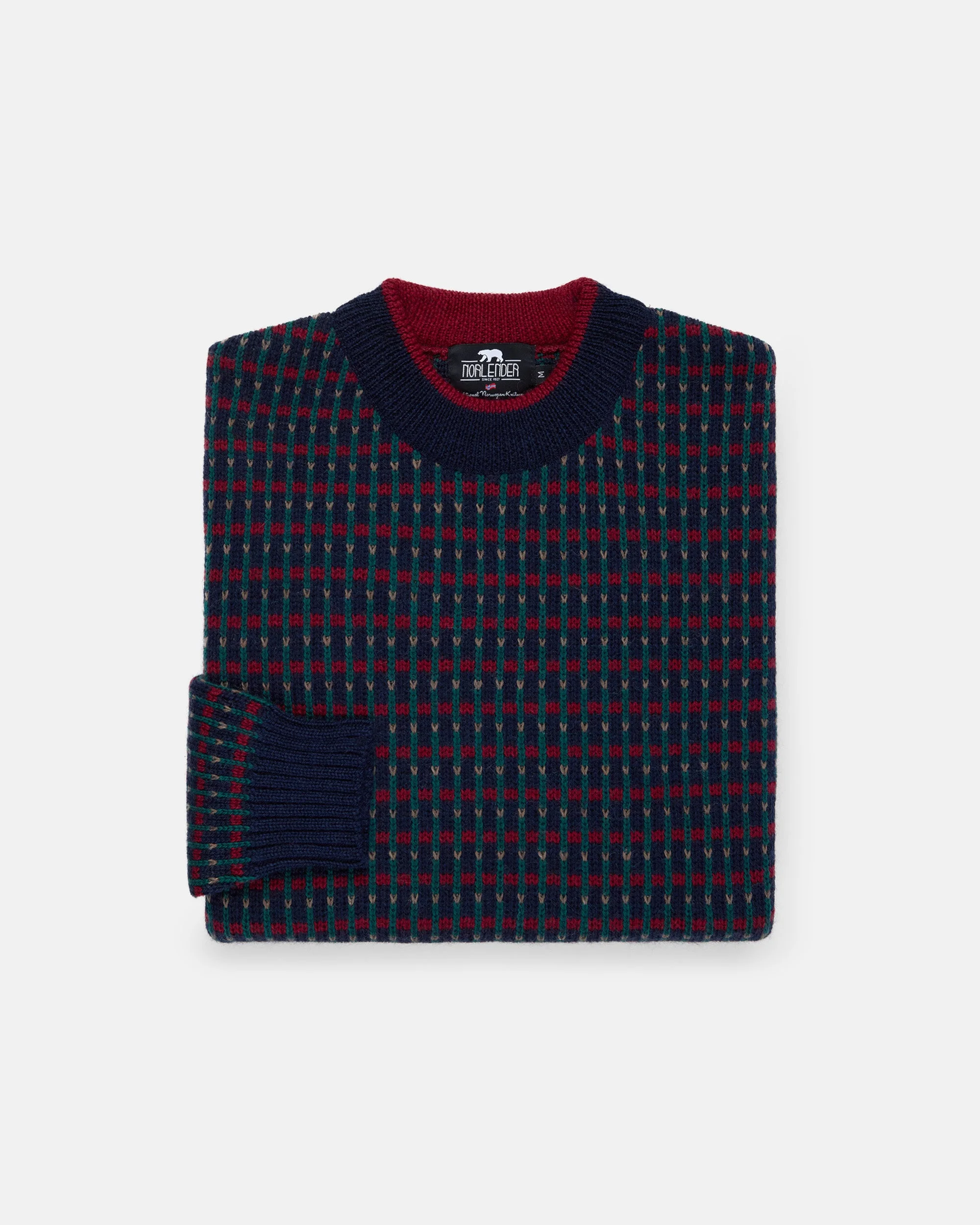 MADE-IN-NORWAY CLASSIC FISHERMAN SWEATER - 1