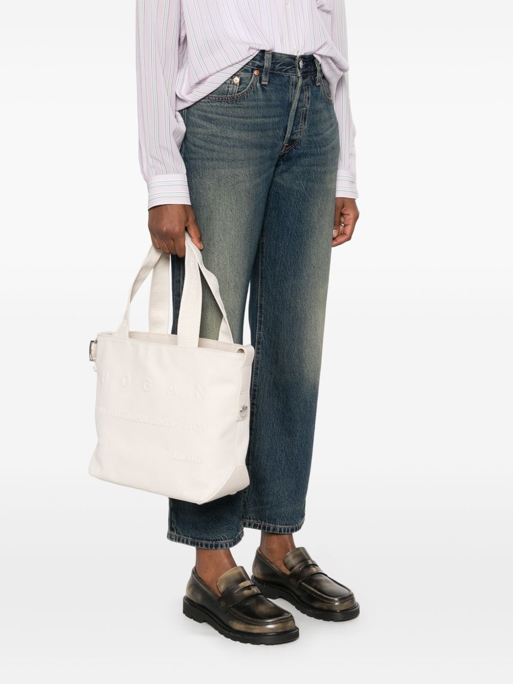 medium Script tote bag - 2