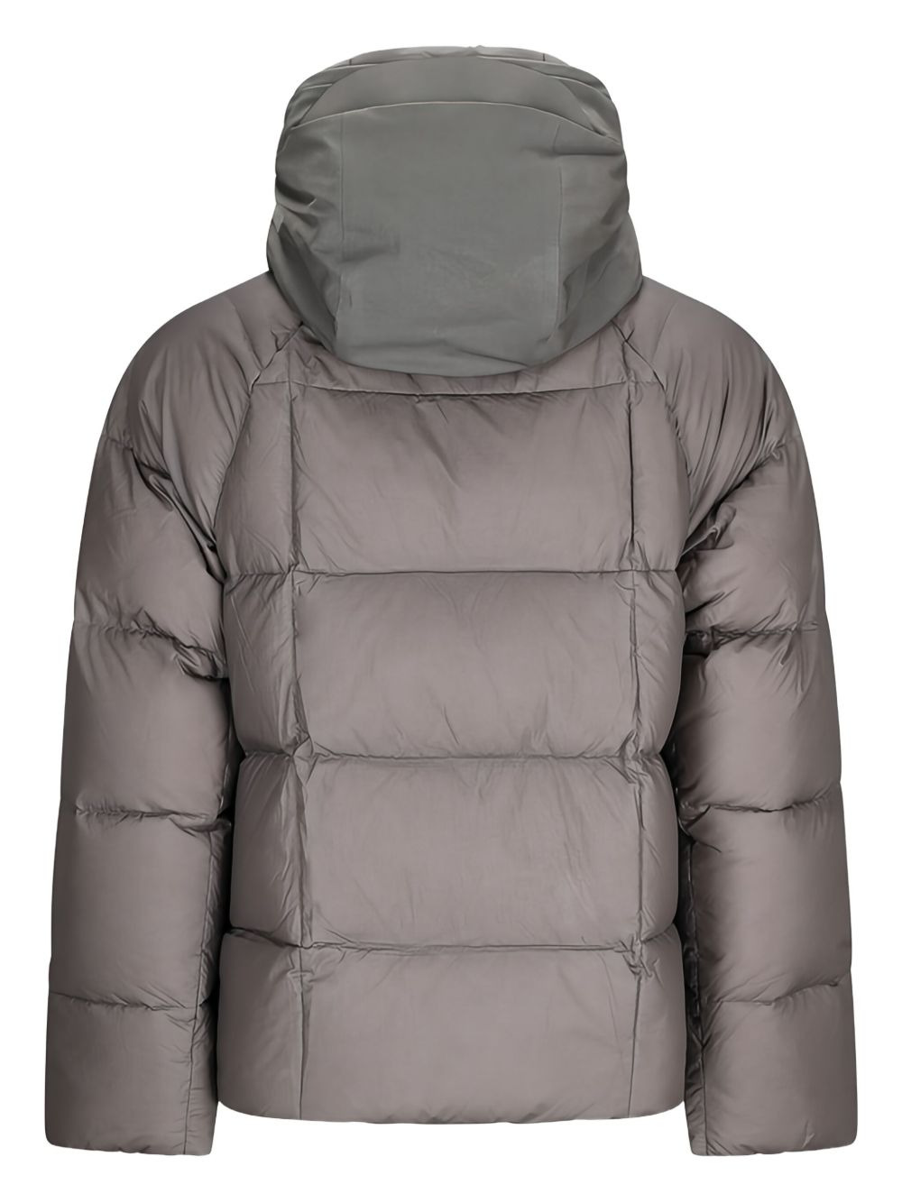 quilted panelled puffer jacket - 2