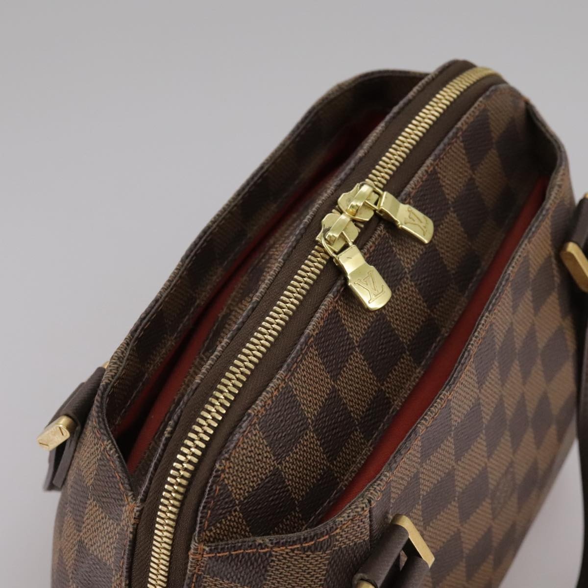 LOUIS VUITTON Damier Ebene Belem PM Hand Bag N51173 - 6