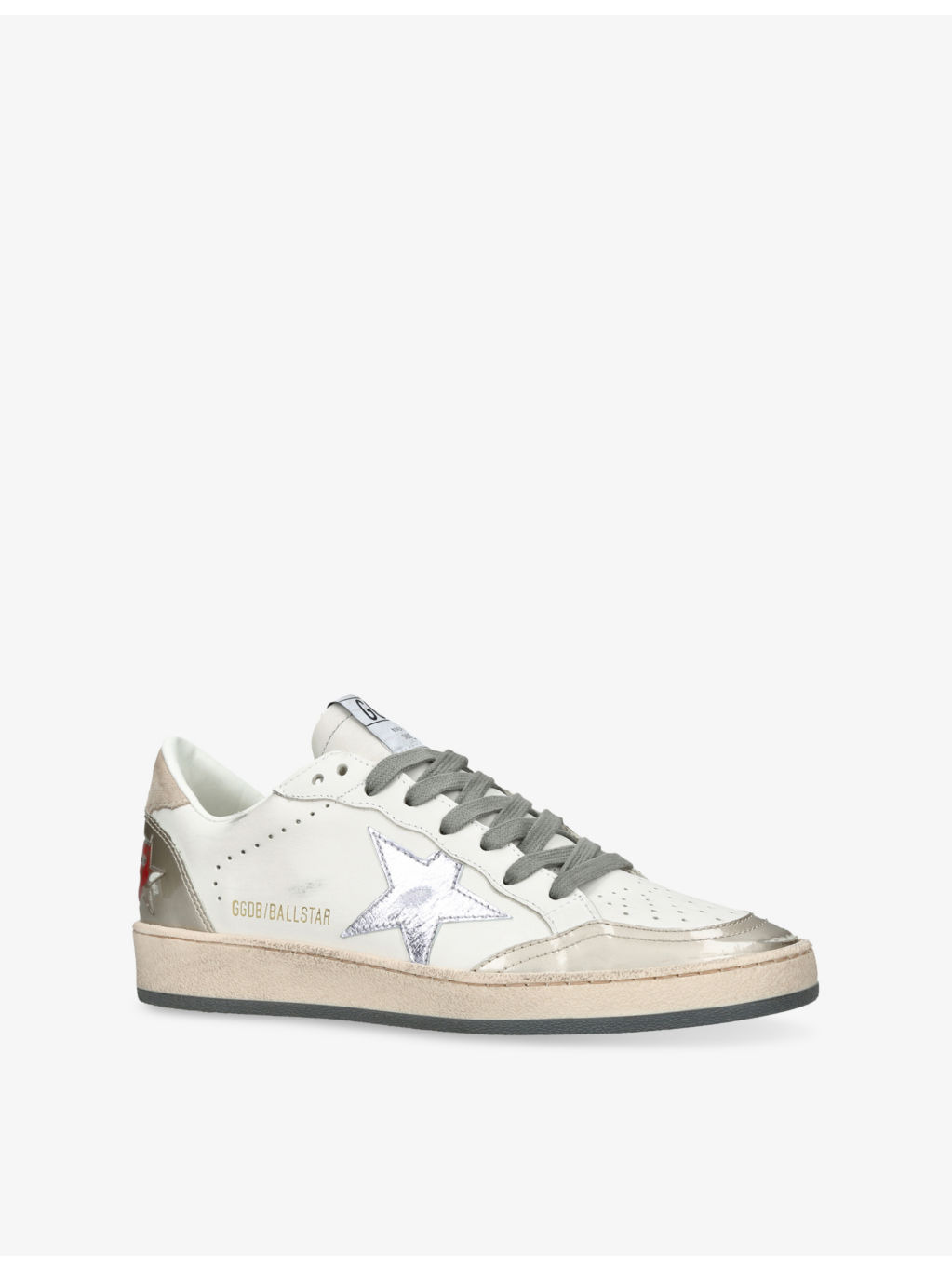 Women’s Ball Star Leather Low-Top Trainers - 3