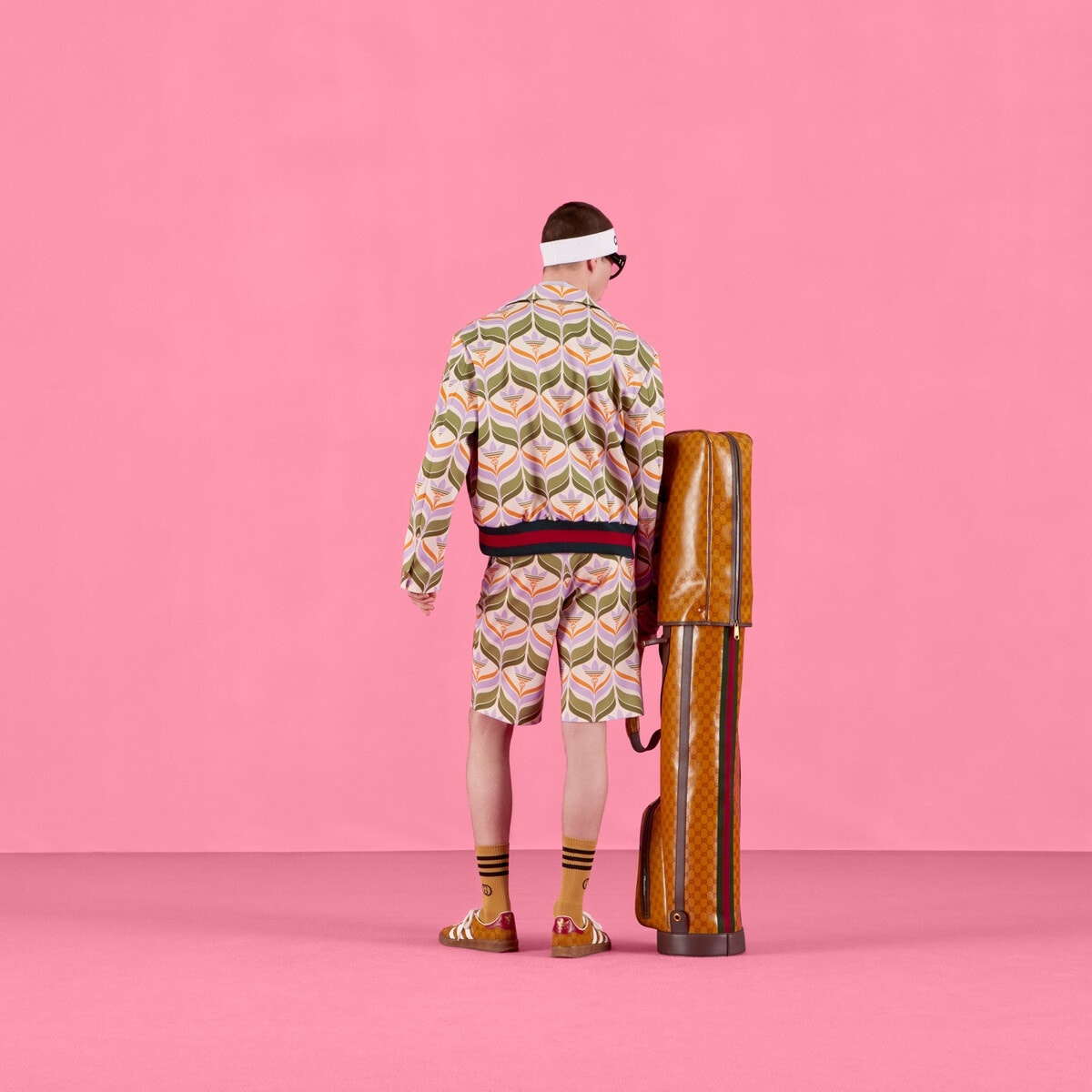 adidas x Gucci Trefoil print shorts - 3