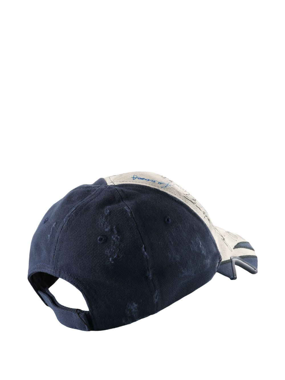Scribble logo baseball cap - 2