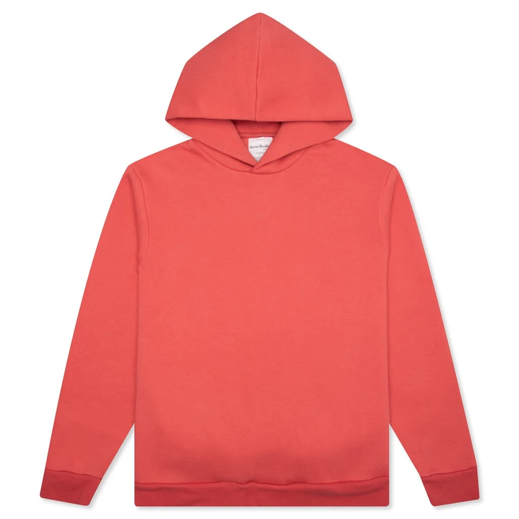 ACNE STUDIOS HOODED SWEATSHIRT - ROSE PINK - 1