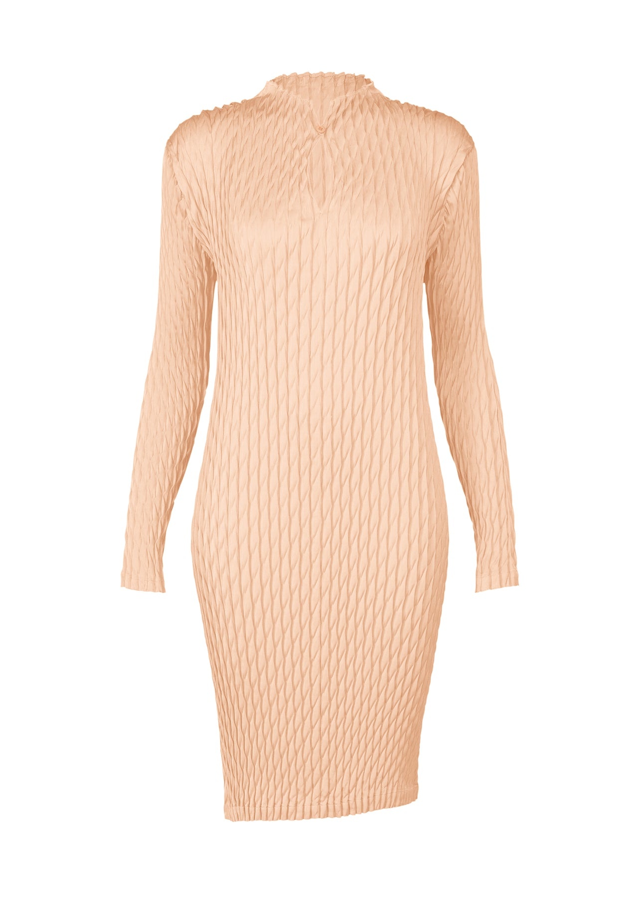 DIFFUSED PLEATS DRESS - 1