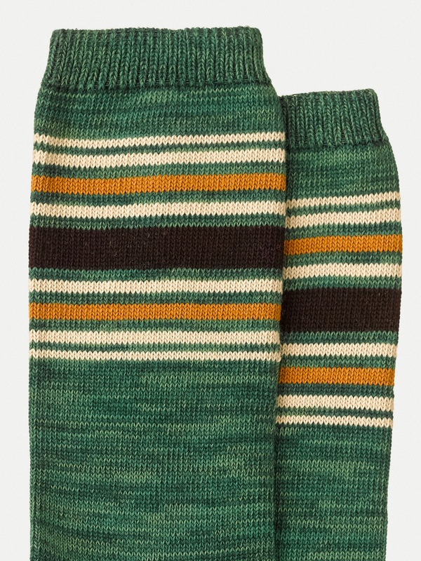 Rasmusson Striped Socks Pistaccio - 3