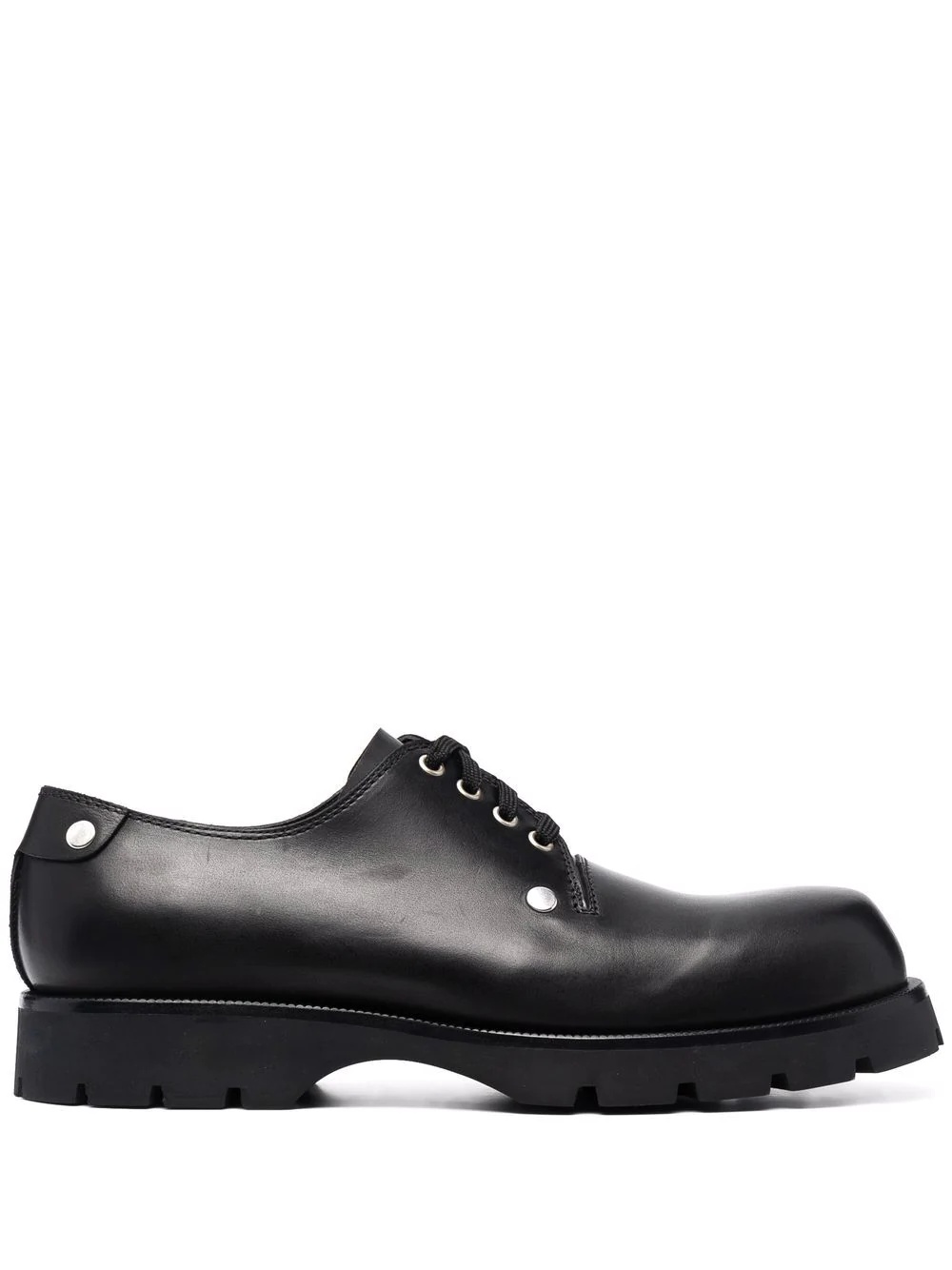 stud-detail lace-up Derby shoes - 1