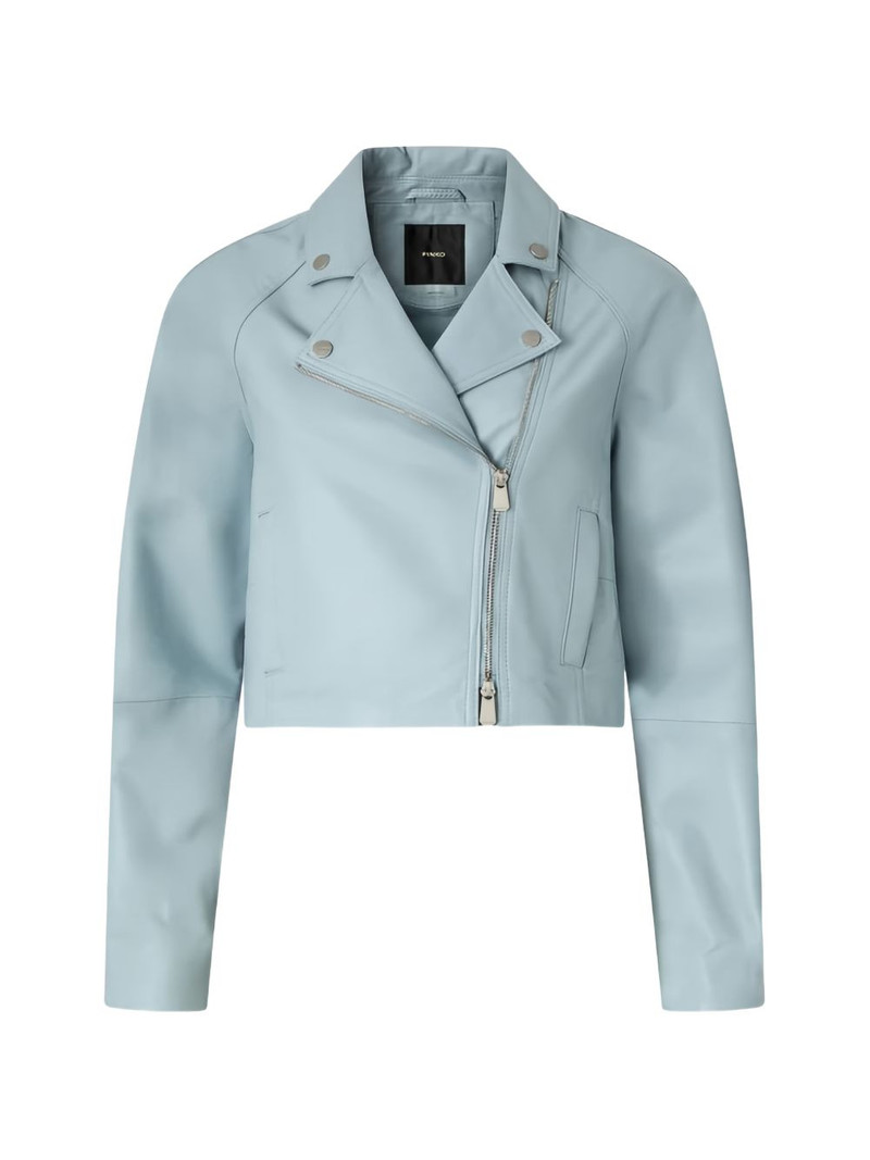 zip leather jacket 1