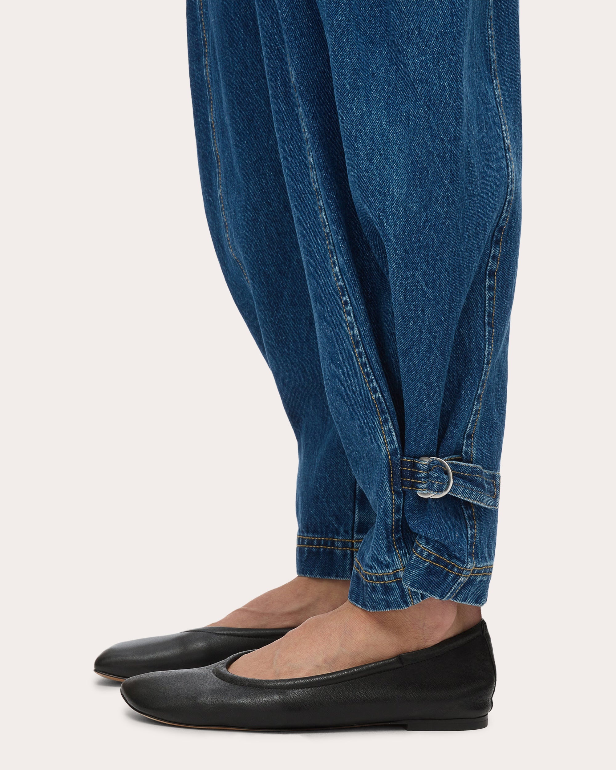 Tapered Cargo Jeans - 5