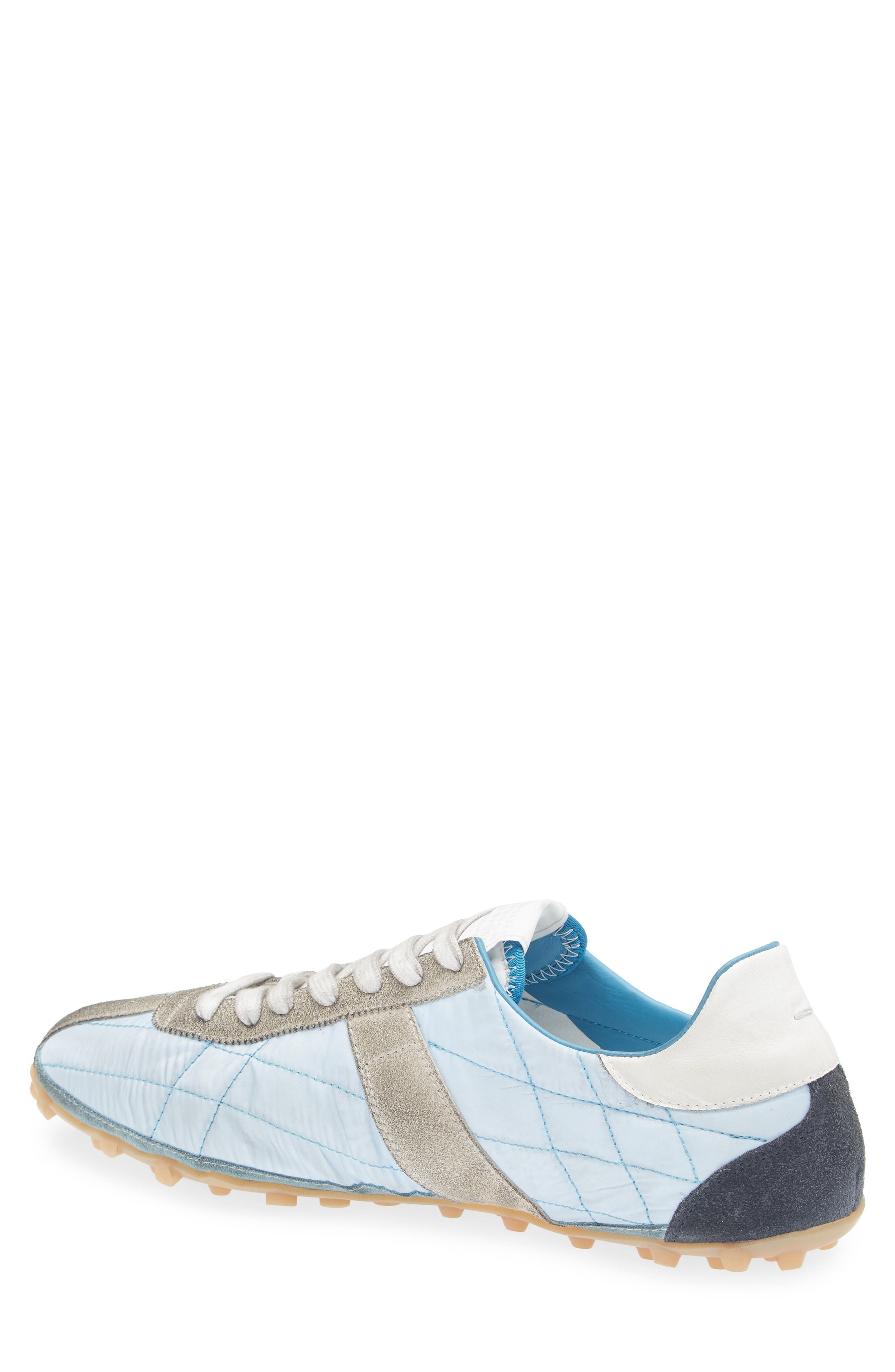 Maison Margiela Sprinter Low Top Sneaker in Blue Shades/White/Grey at Nordstrom - 2