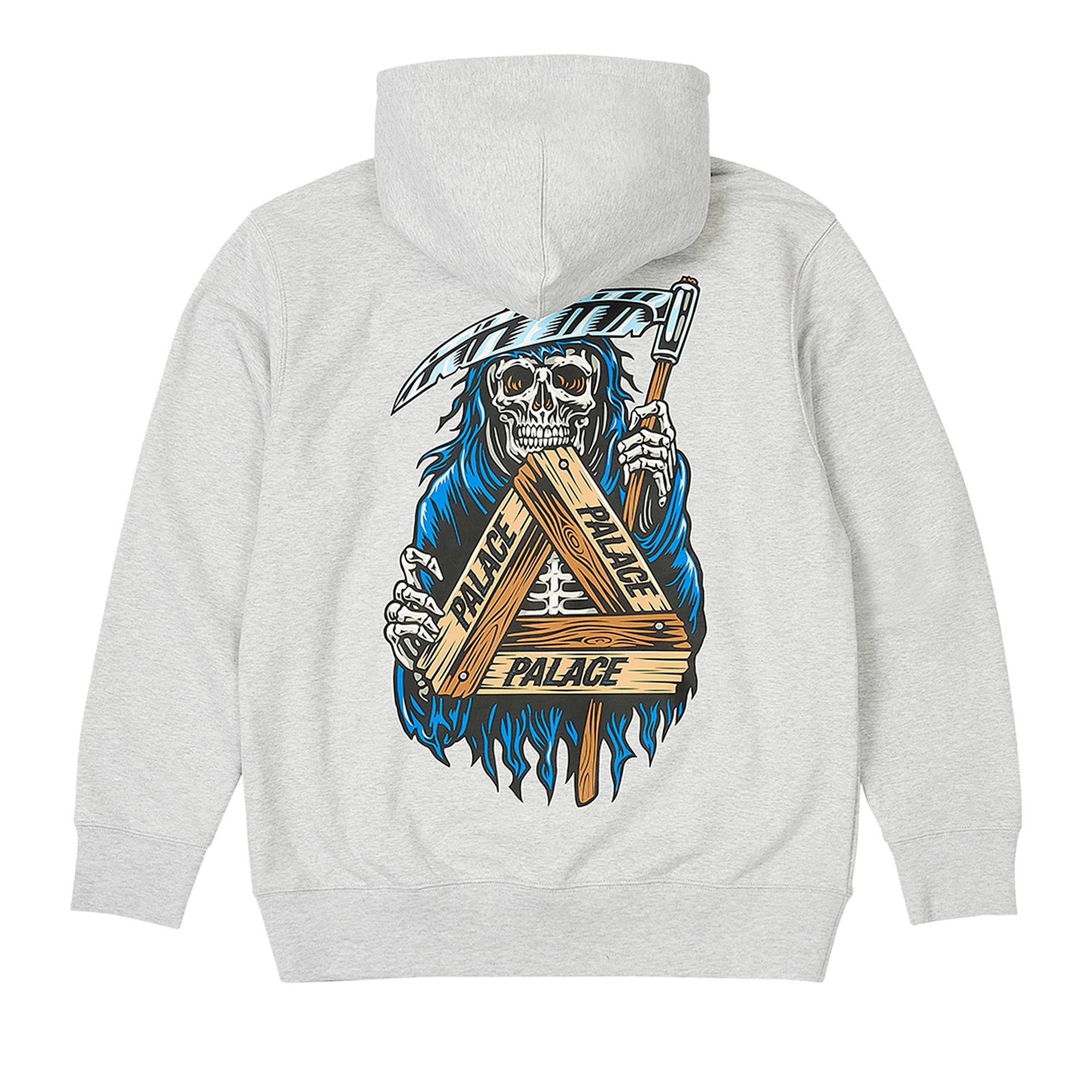 Palace Reaper Hood 'Grey Marl' - 2