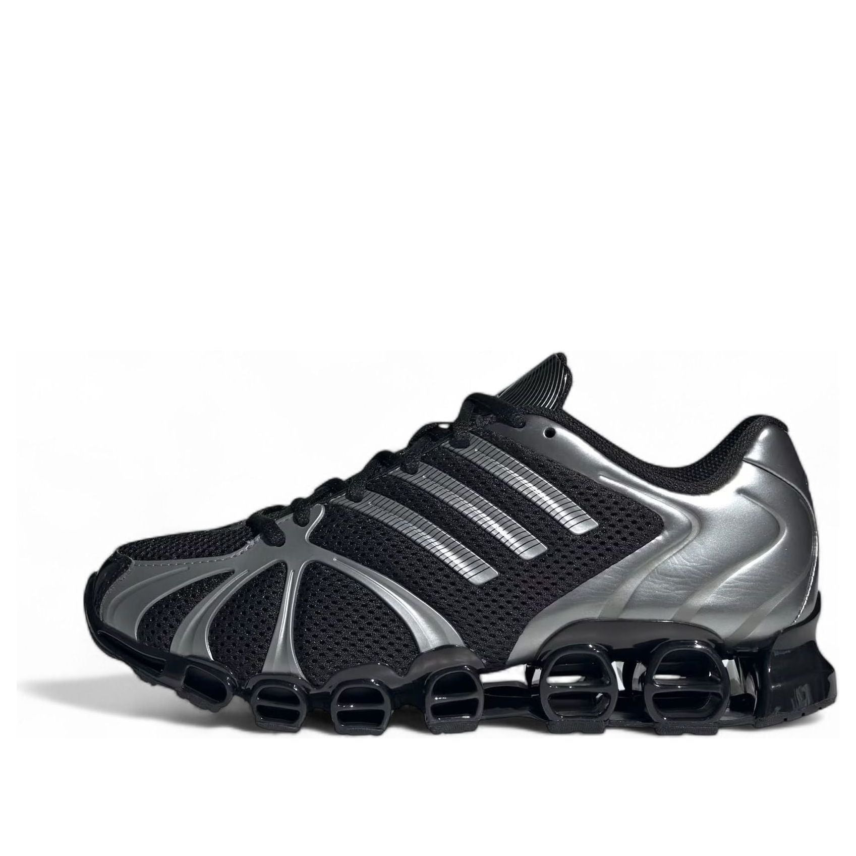 (WMNS) adidas Mega Ghostride 'Core Black Iron Metallic' JQ0553 - 1