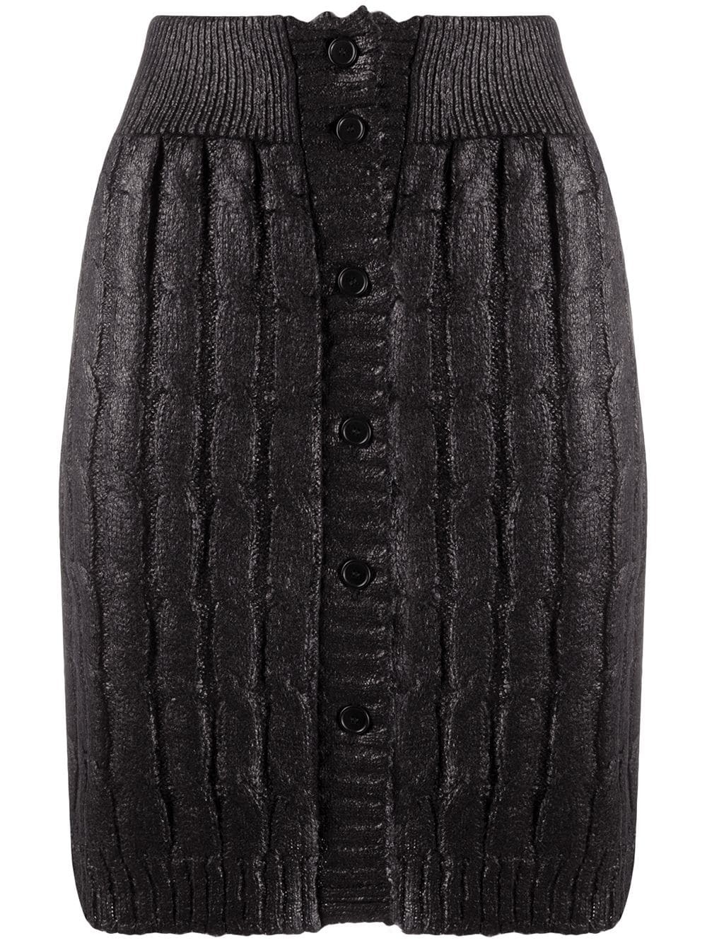 cable knit skirt - 1