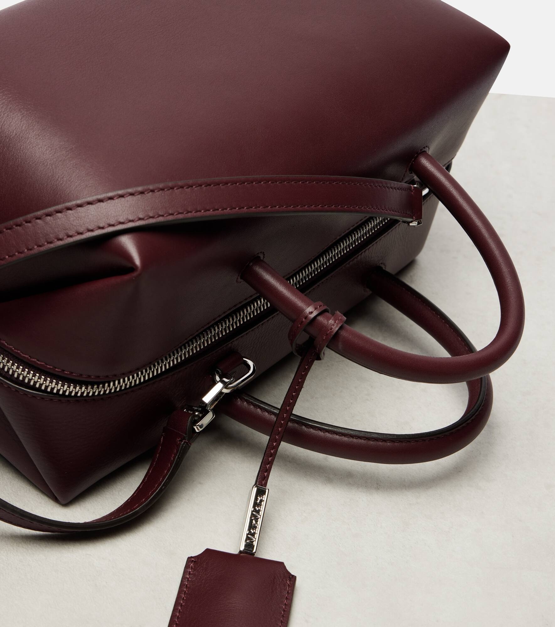 Holdall Medium leather tote bag - 6