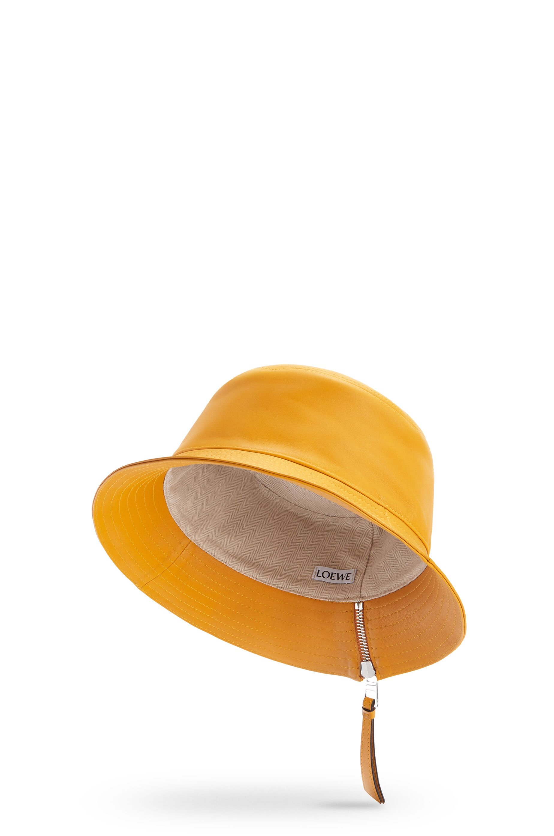 Fisherman hat in nappa calfskin - 1