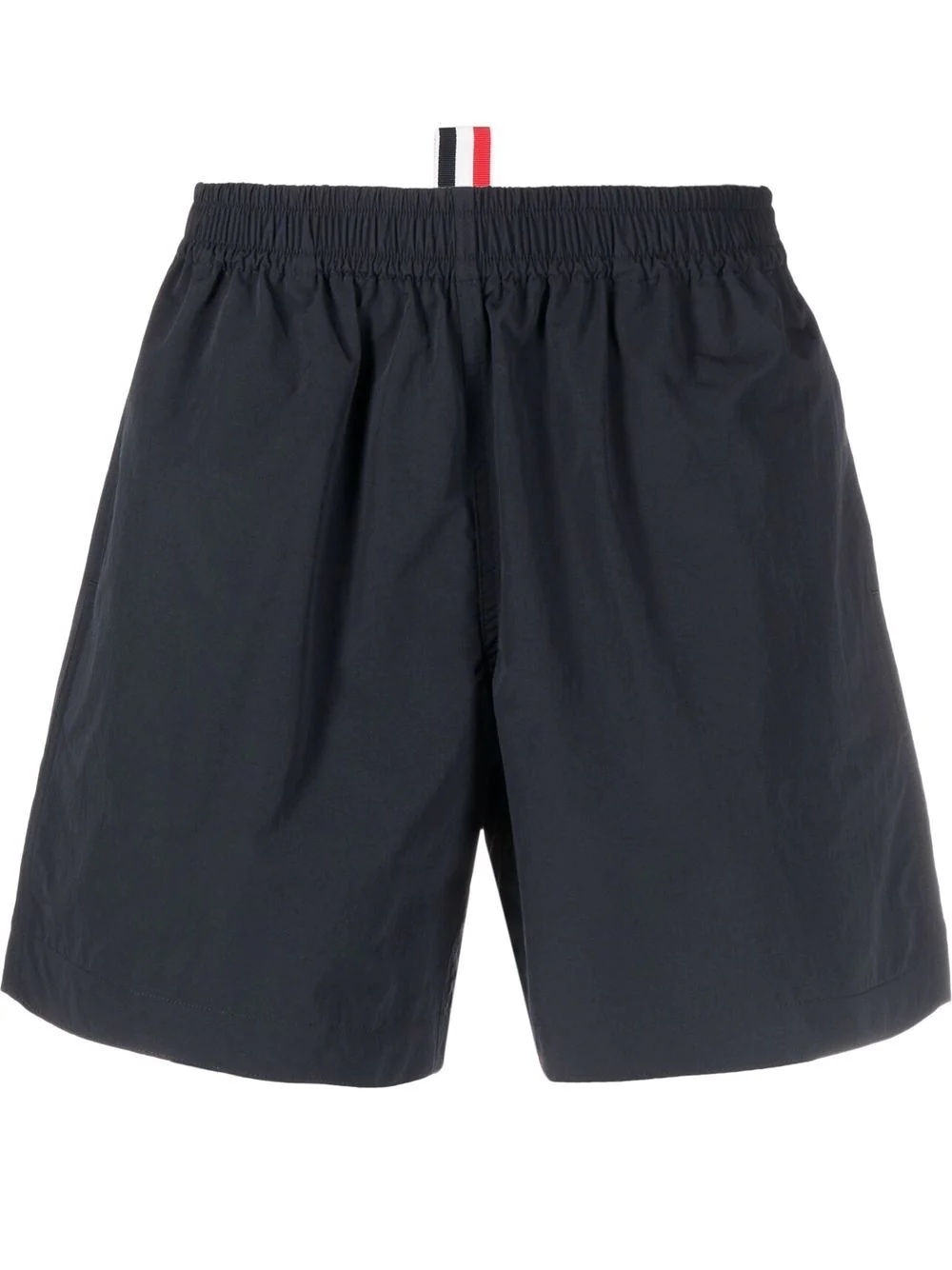 elasticated waistband track shorts - 1