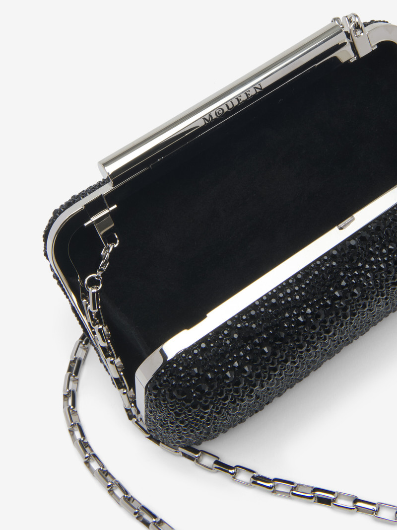 Crystal T-Bar Box Clutch 4
