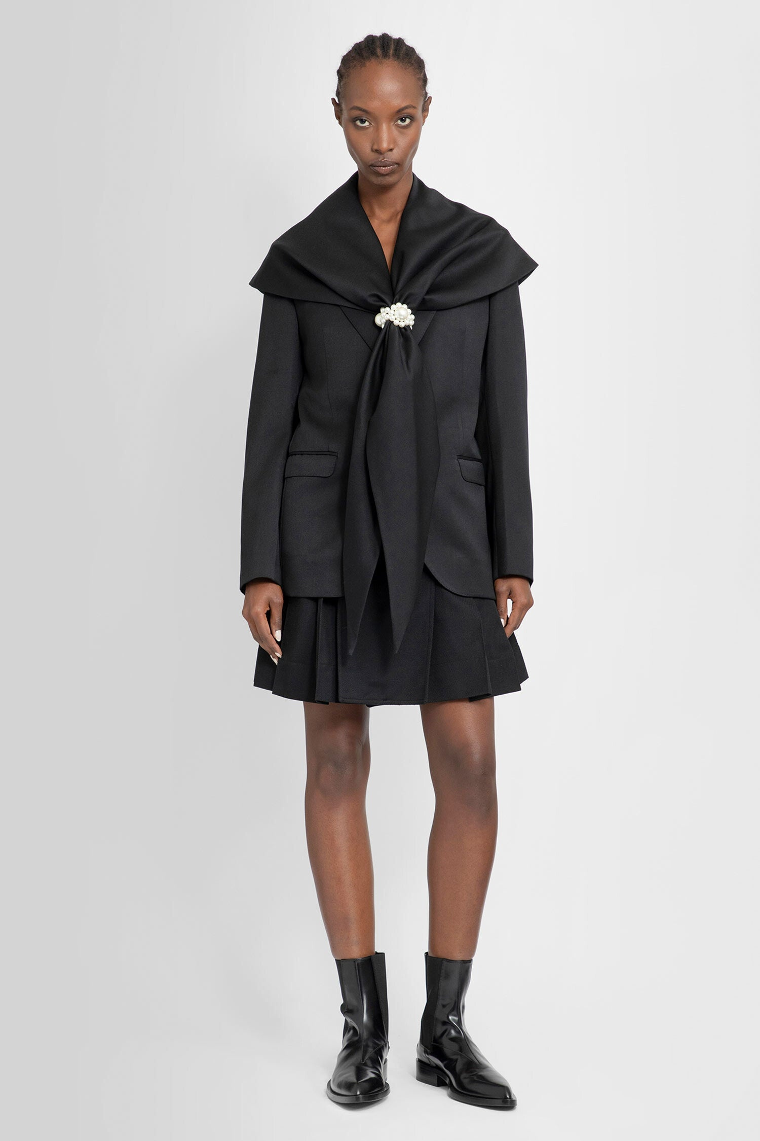 SIMONE ROCHA WOMAN BLACK BLAZERS - 6