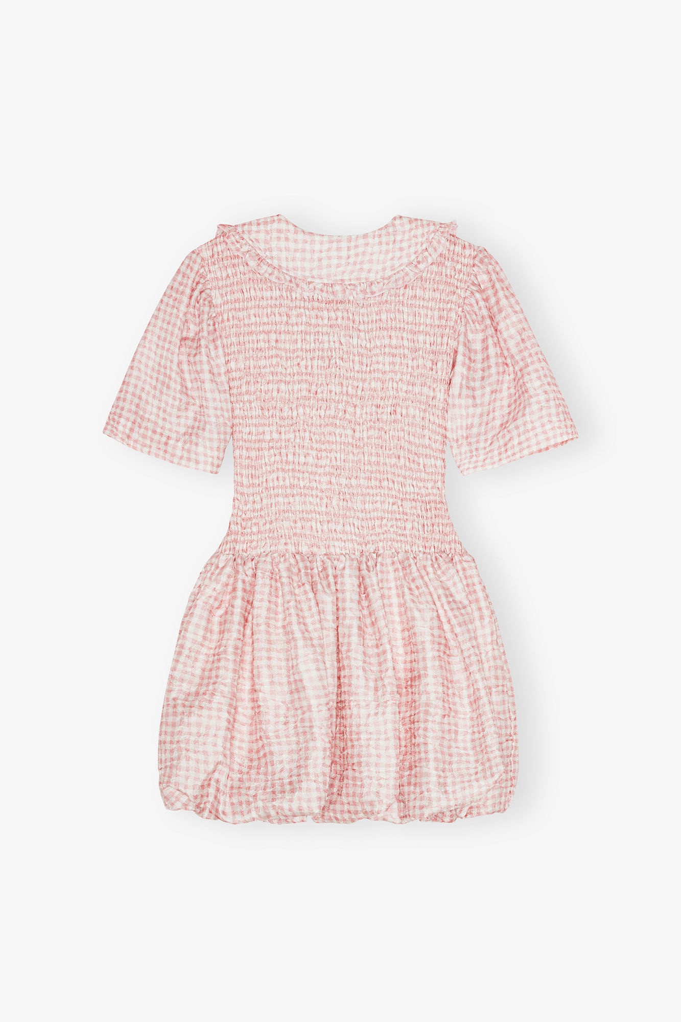 PINK CHECK DRESS - 2