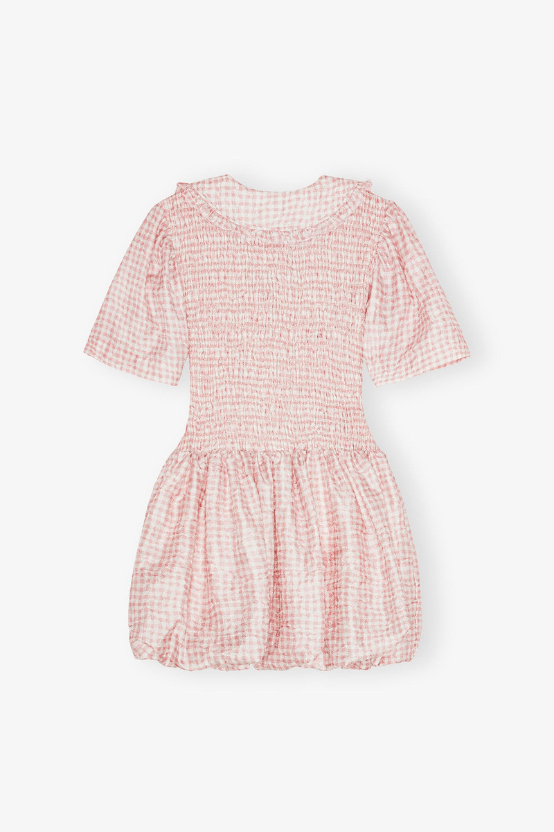 PINK CHECK DRESS 2