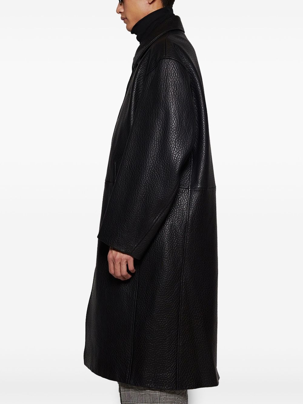 leather coat - 4
