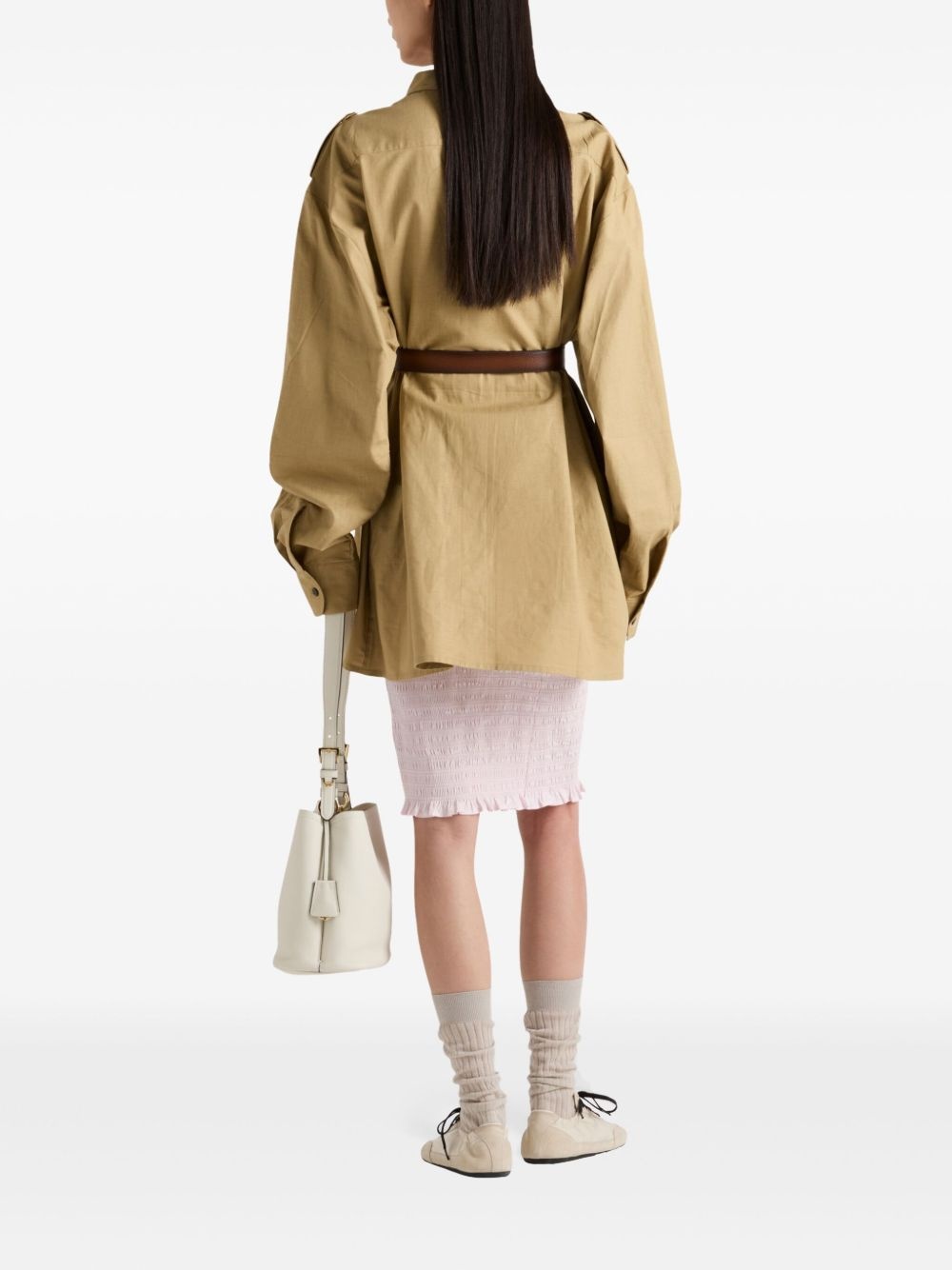 oversized cotton shirt - 3