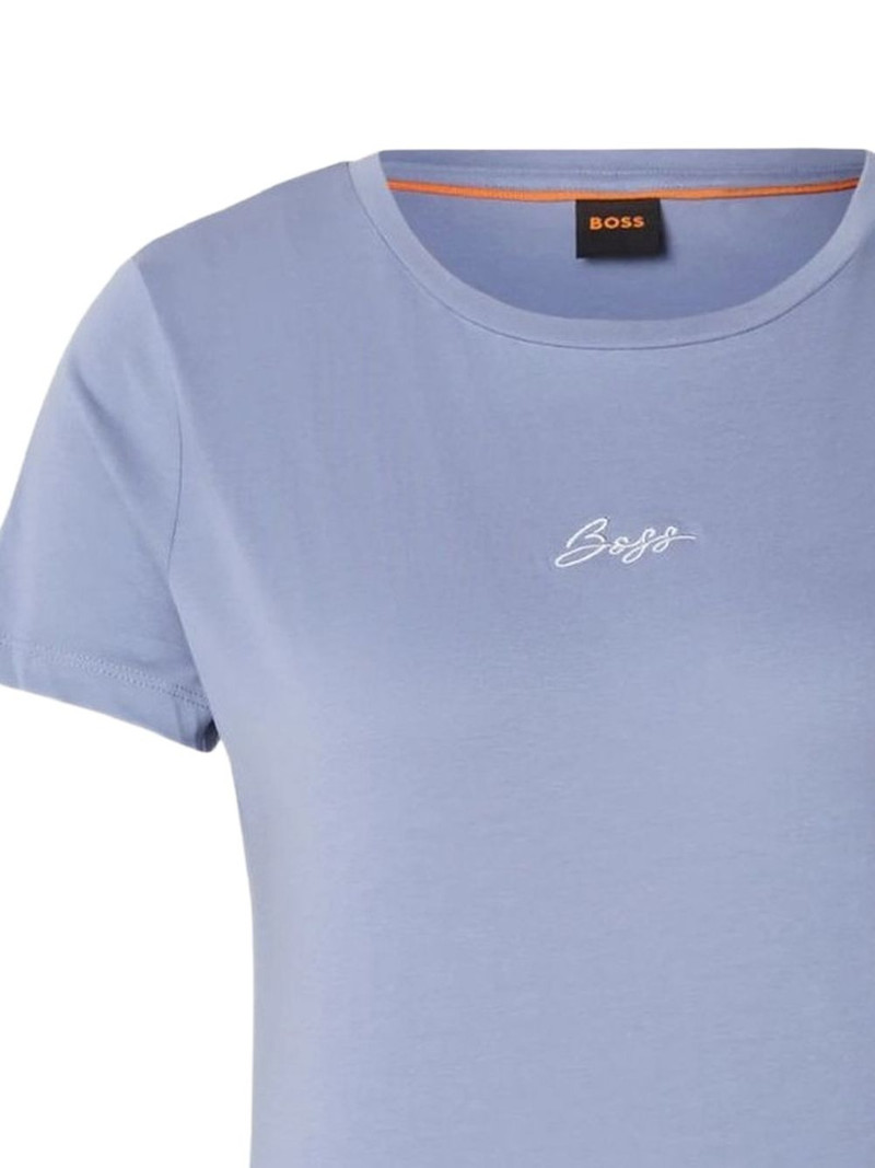 embroidered short-sleeve T-shirt 1