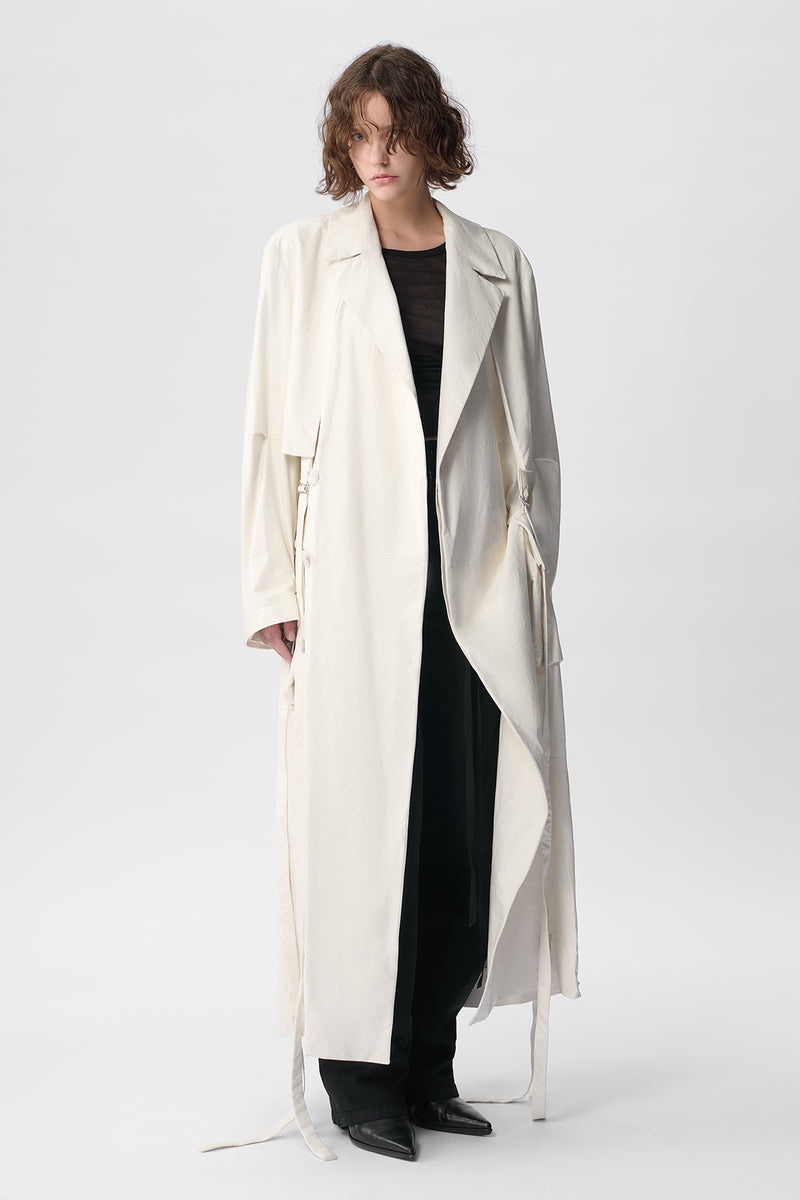 Ilda Long Trench Coat - 4