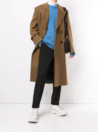 Wooyoungmi double-breasted tailored coat outlook