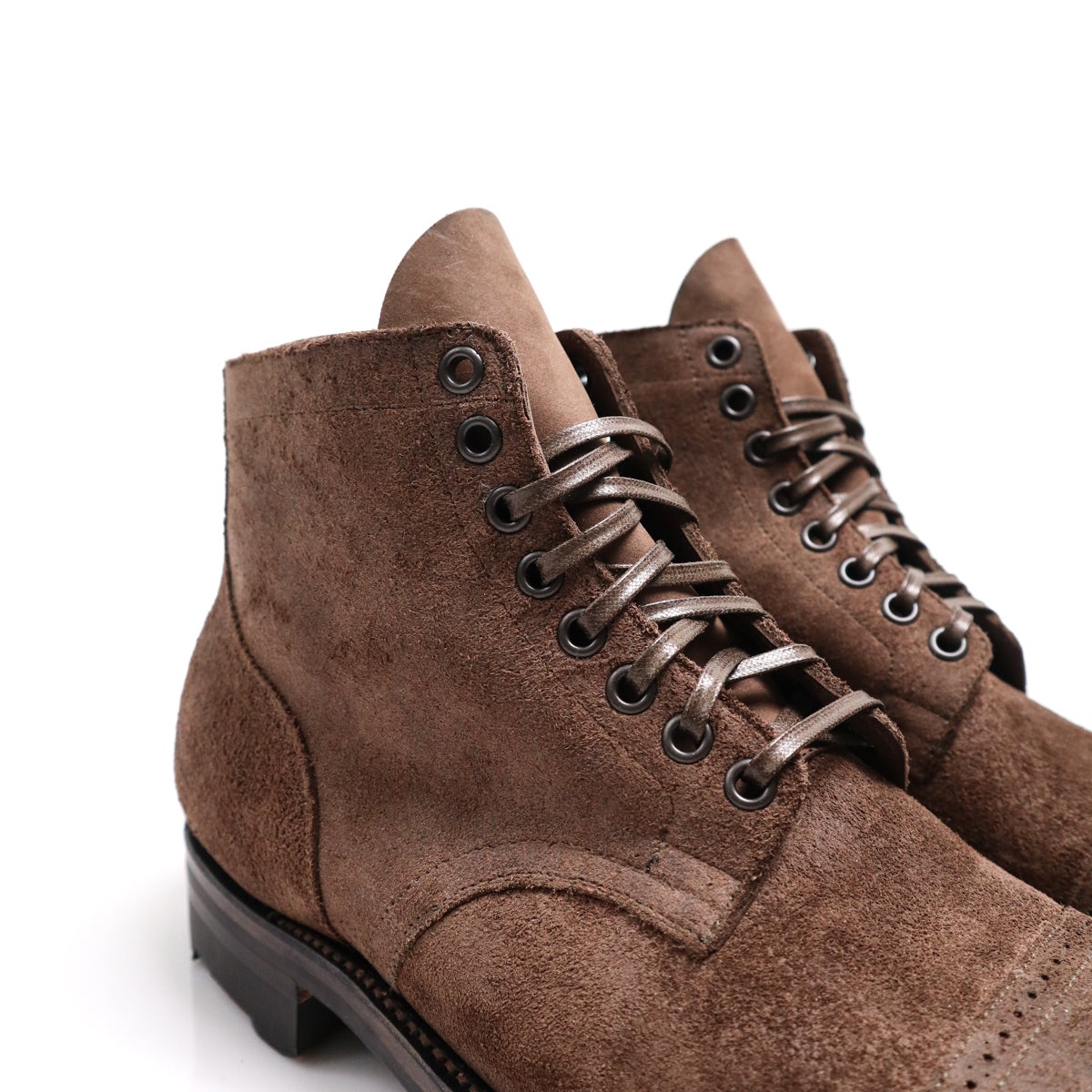 Service Boot 2030 Horween Chocolate Chamois Roughout - 3