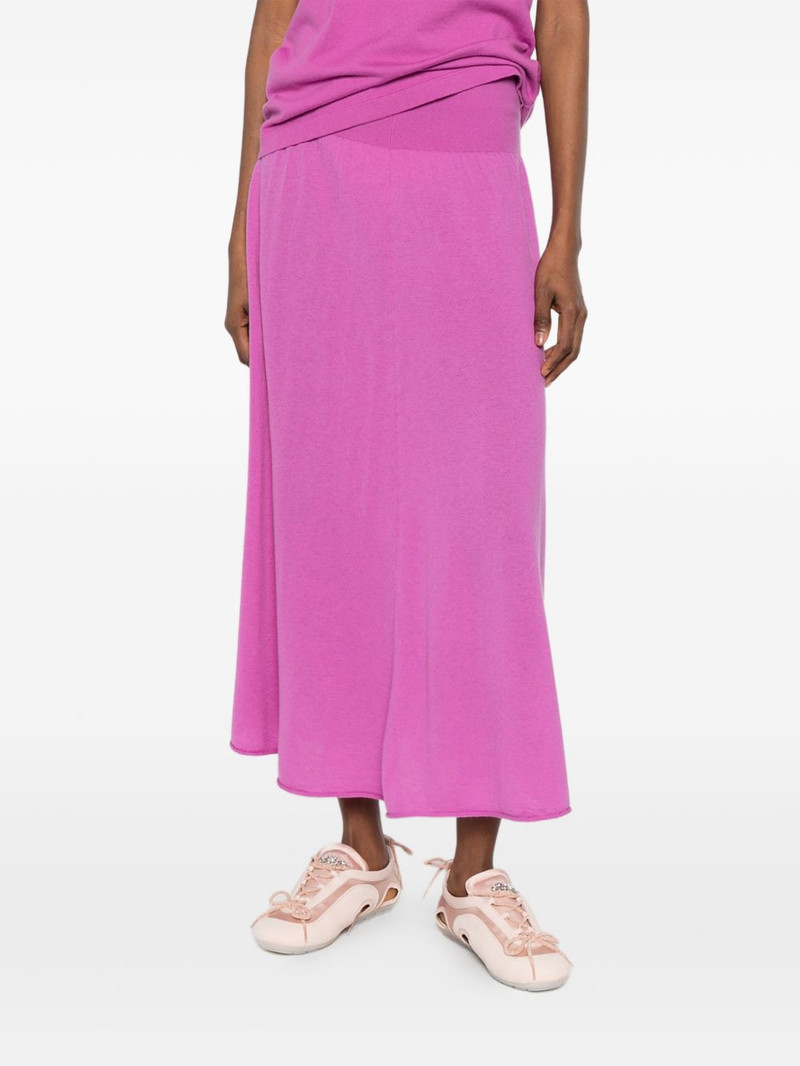 extreme cashmere Seduce midi skirt outlook
