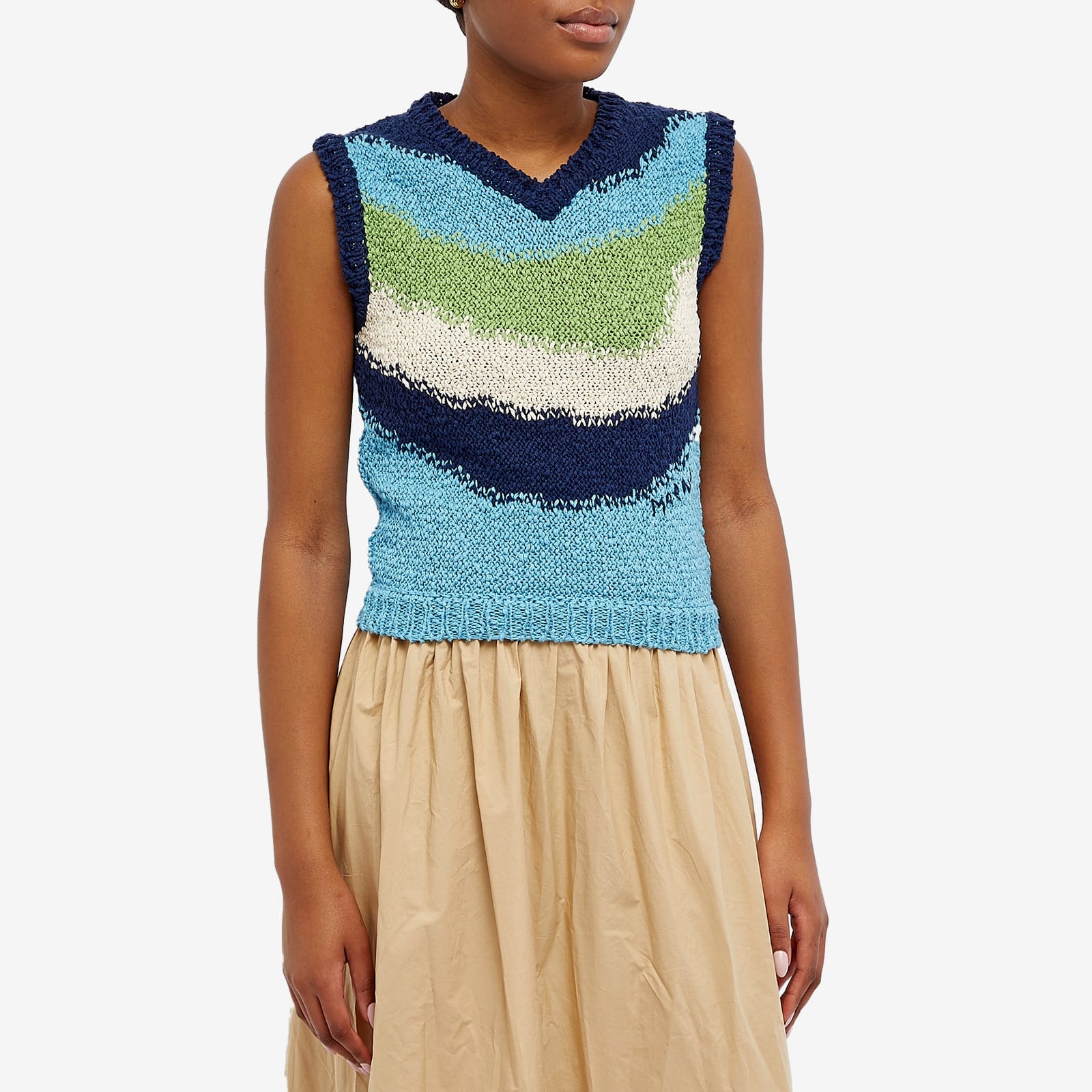 Marni V Neck Sleeveless Knit - 2