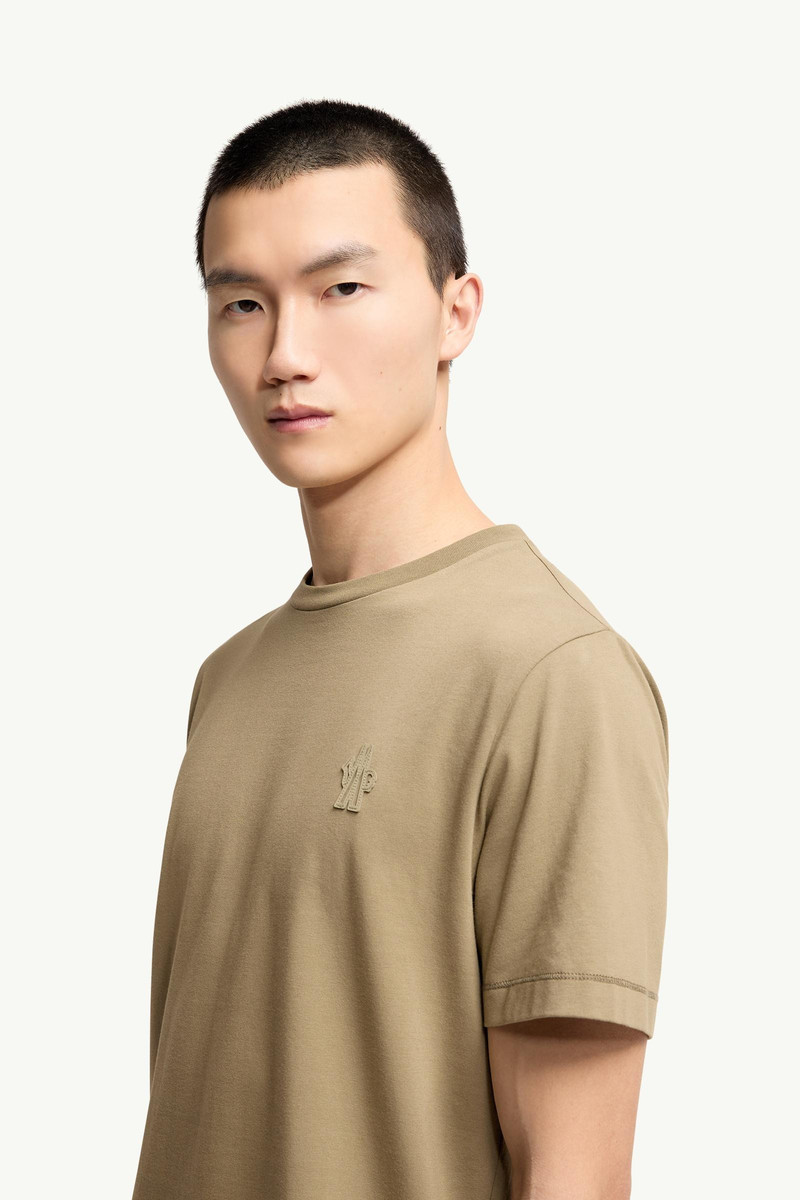 Logo Patch Cotton Blend T-Shirt (Three Pack) 3