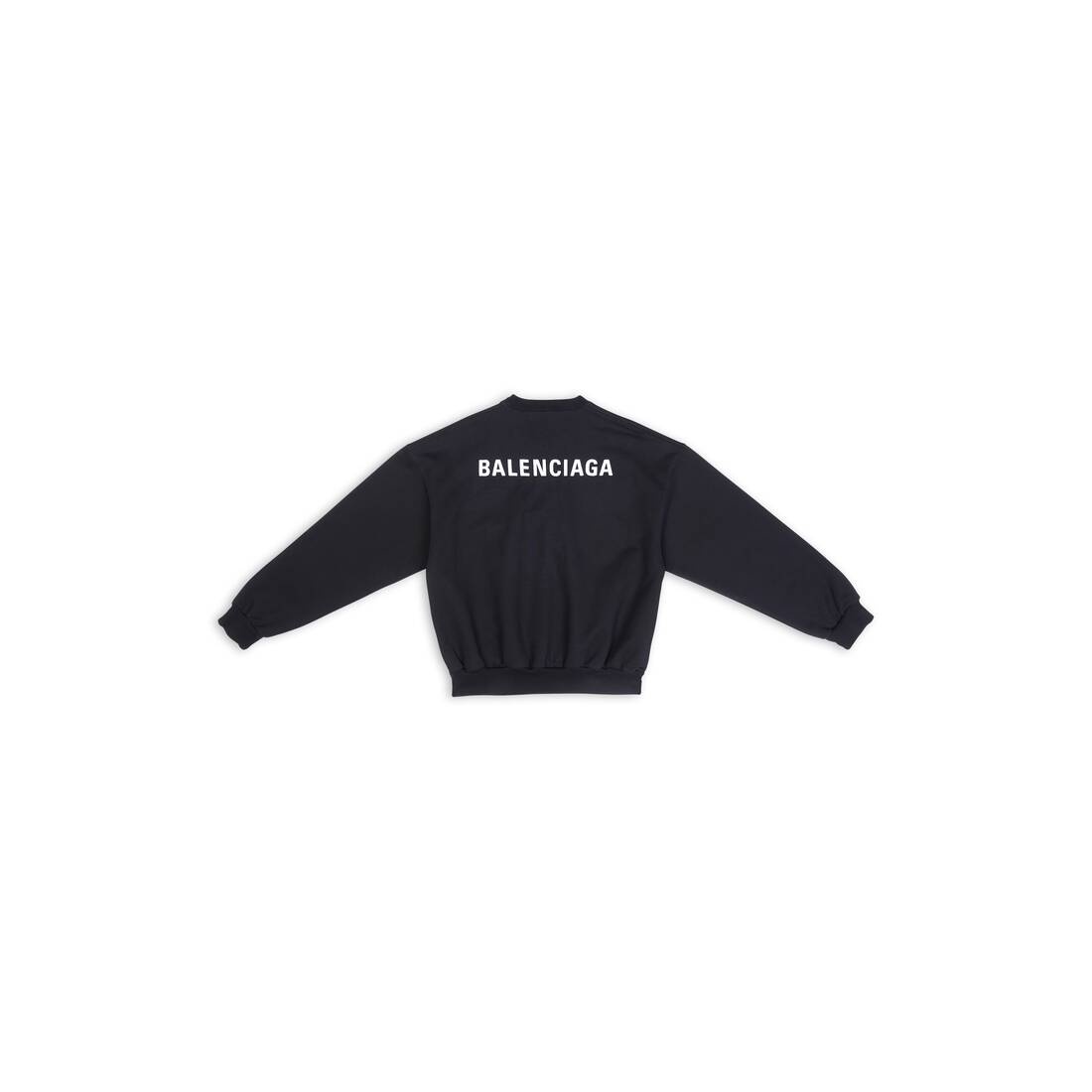 Women's Balenciaga Sweatshirt Regular Fit in Black - 6