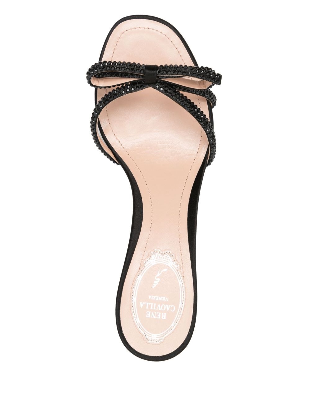 50mm Ribbon sandals - 4