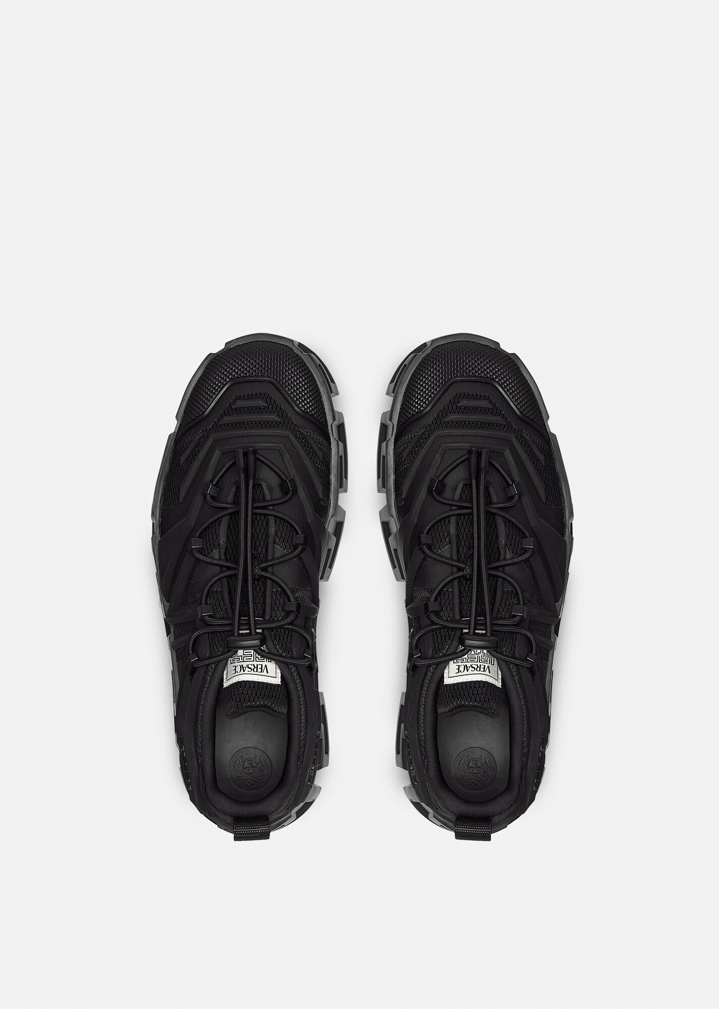 Greca Labyrinth Lace-Up Shoes - 3