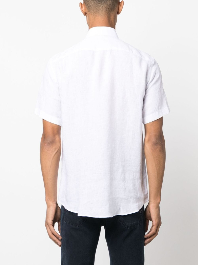 short-sleeved linen shirt 4