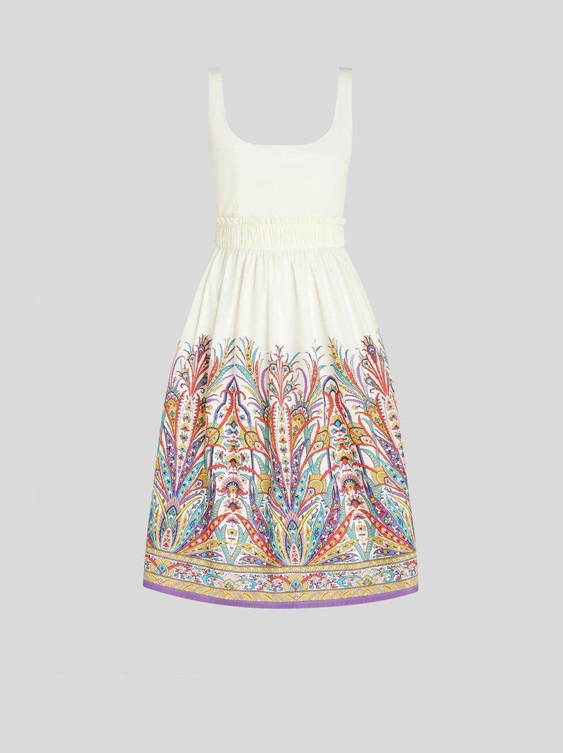 PRINT와 COTTON MIDI DRESS 1