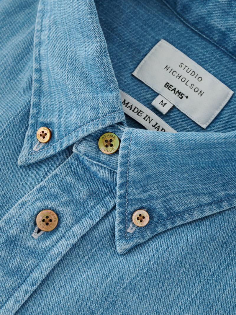 SN X BEAMS Plus Lisa Denim Shirt 7