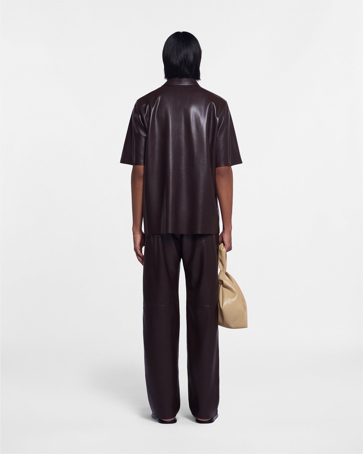 Okobor™ Alt-Leather Relaxed Pants - 3