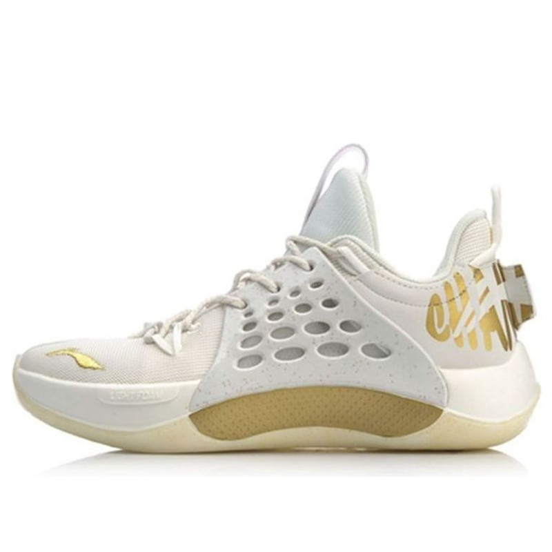 Li-Ning Sonic 7 Low x CBA 'White Gold' ABAP033-8 - 1