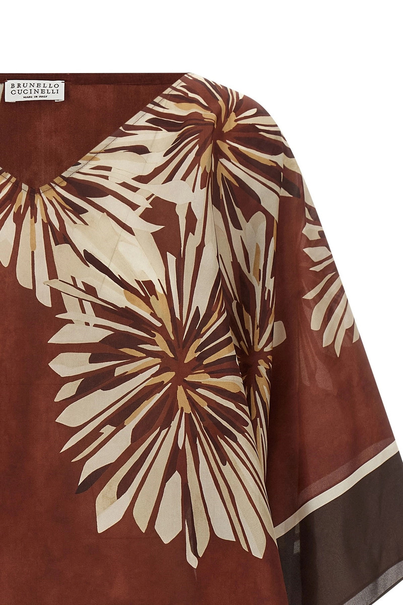 Silk scarf blouse 3
