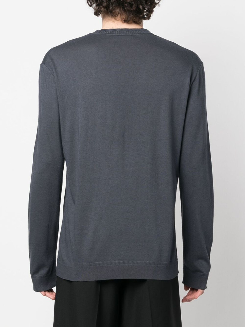plain short-button jersey 4
