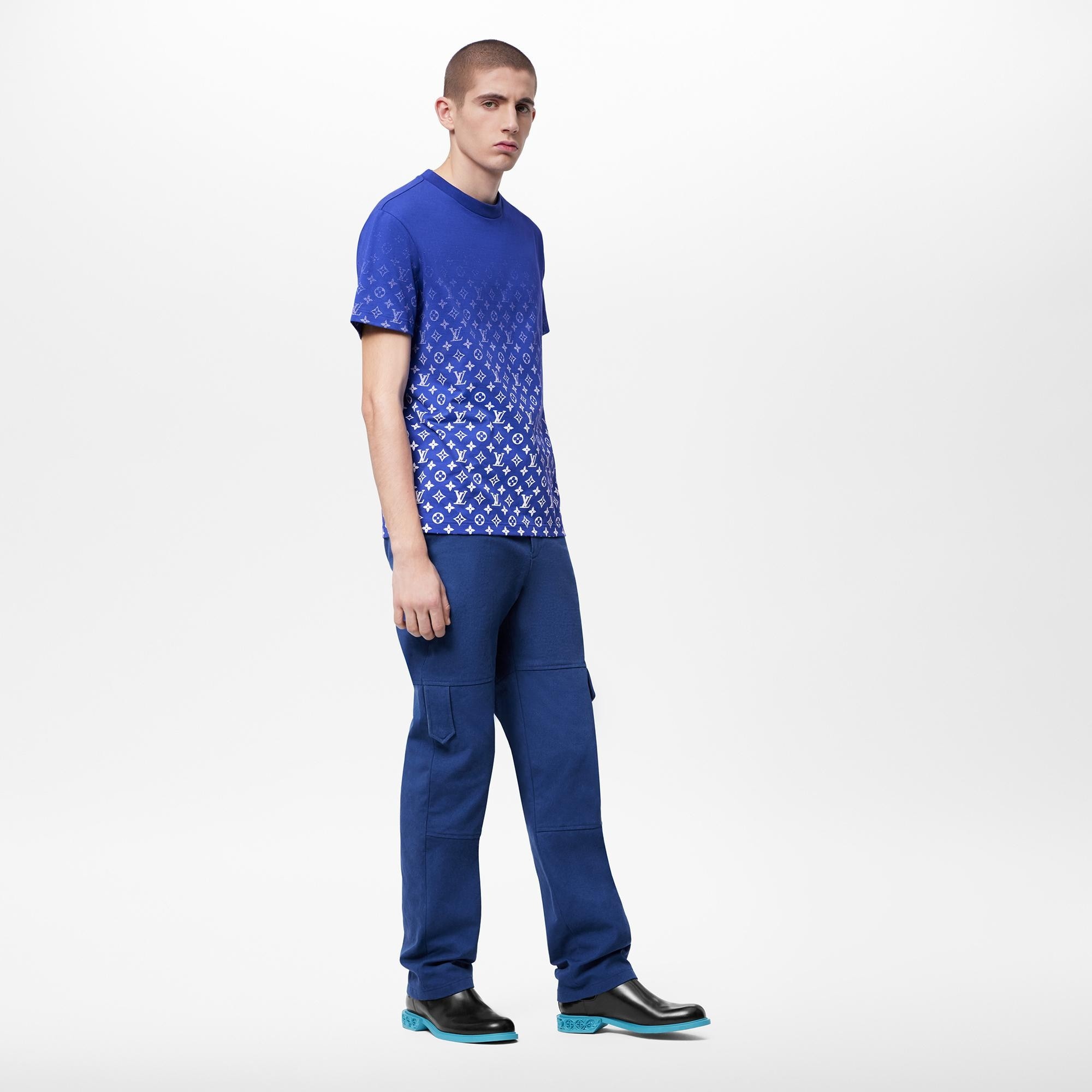 LVSE Monogram Gradient T-Shirt - 2